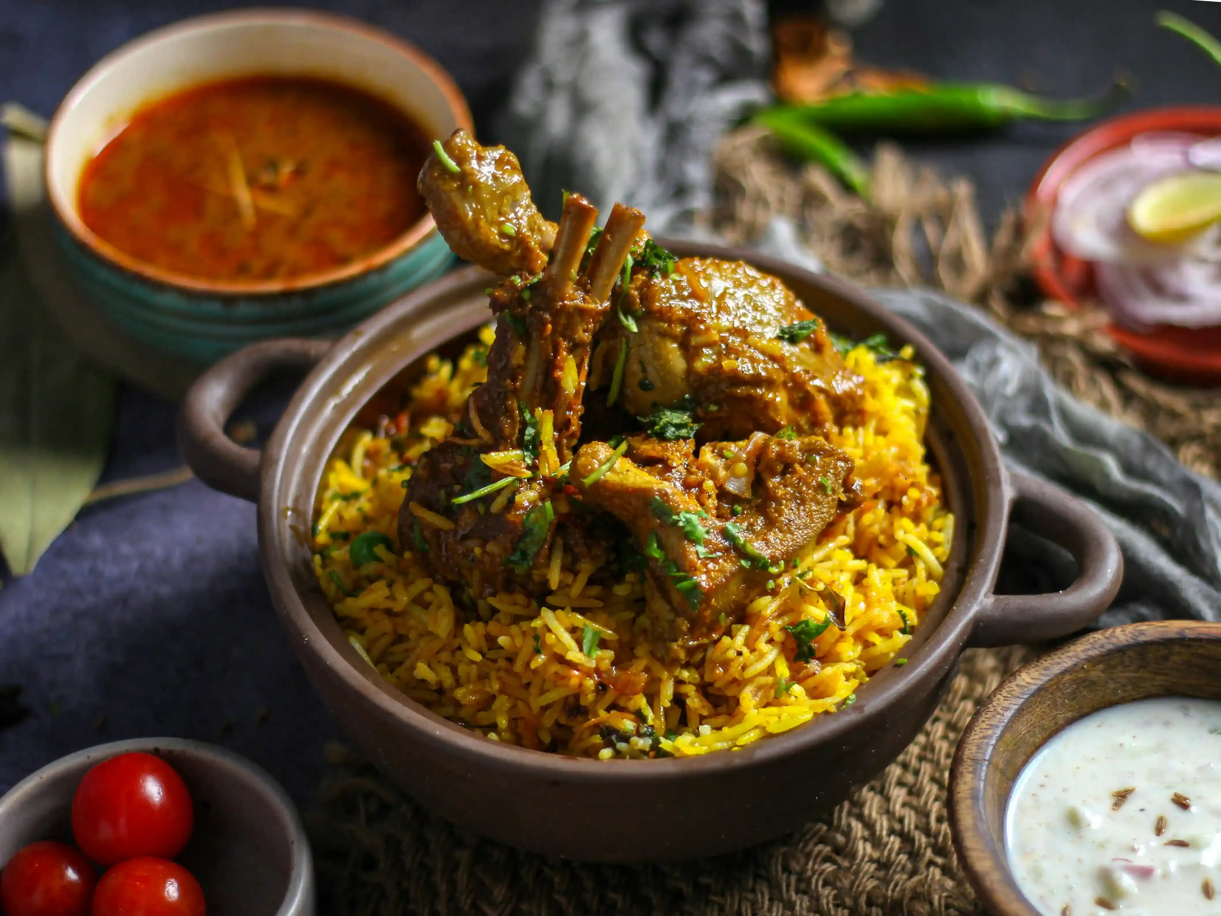 Mutton Dum Biryani